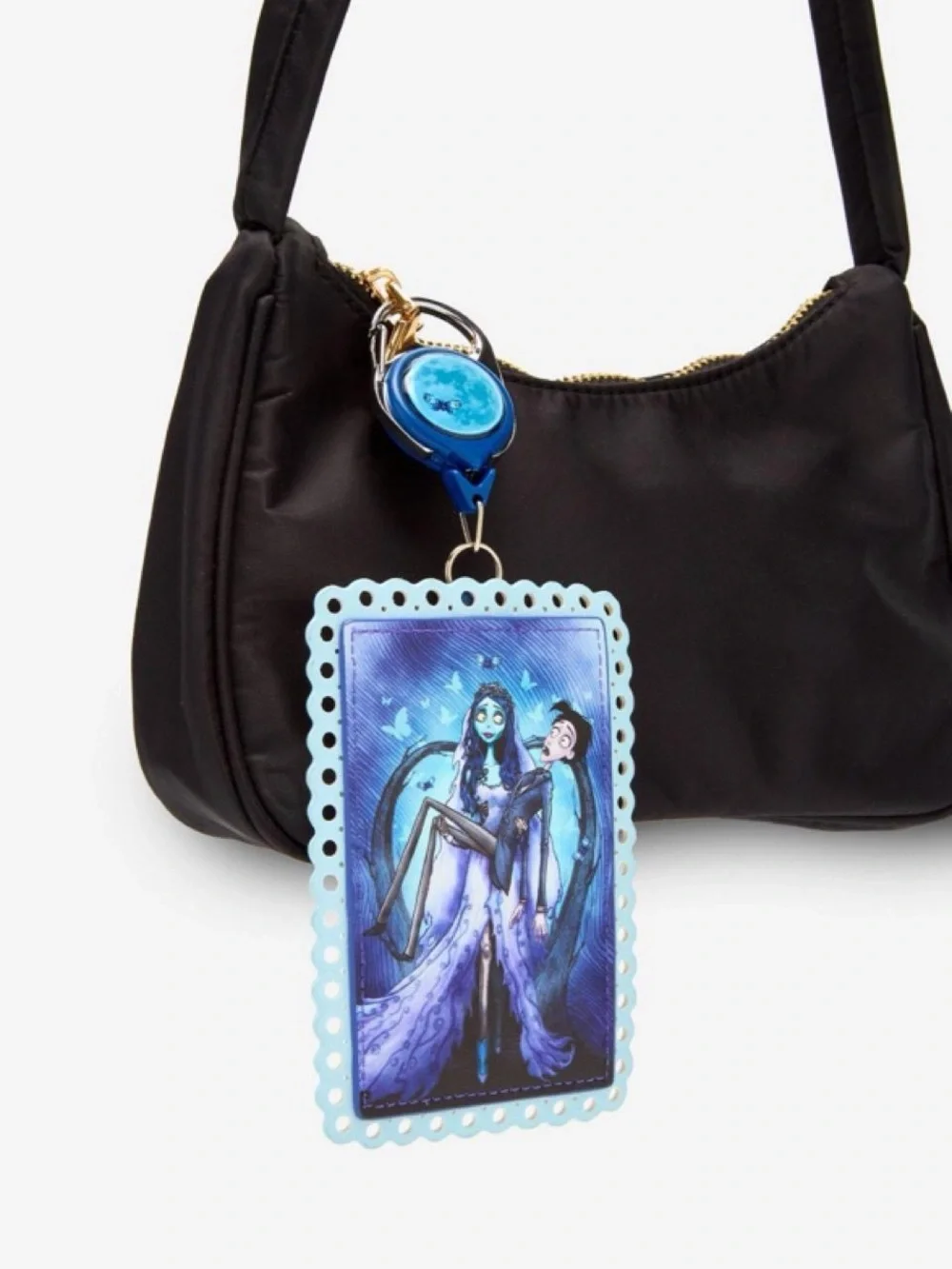 Corpse Bride Emily & Victor Full Moon Retractable Lanyard